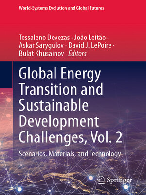 cover image of Global Energy Transition and Sustainable Development Challenges, Volume 2